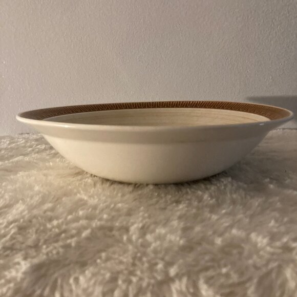 Merida Ironstone 9-1/2" Flowered Vegetable Bowl - Picture 3 of 5